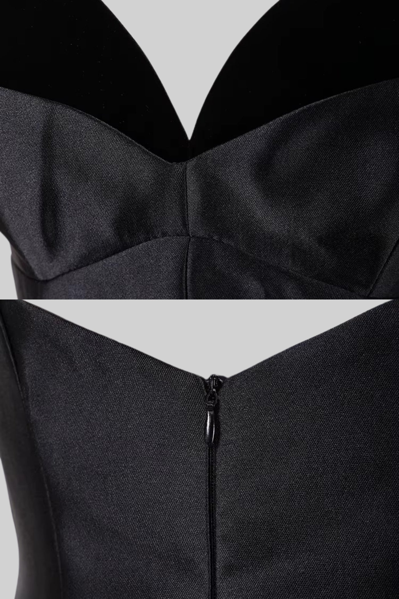 Sleeveless Fitted Dress With Sweetheart Neckline And Flared Knee-Length Skirt - Black