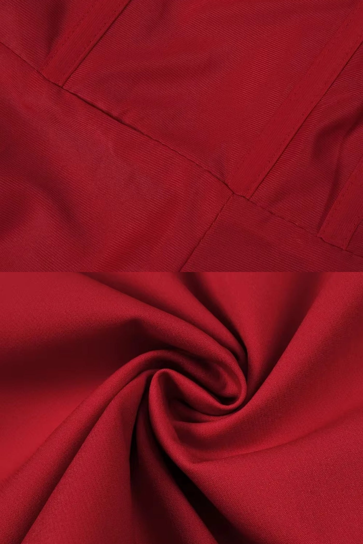 Mini abito asimmetrico monospalla con maxi rosa decorativa - Rosso 